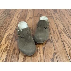 Birkenstock Papillio Fanny Clog in Dark Tea EU 41 NWOB